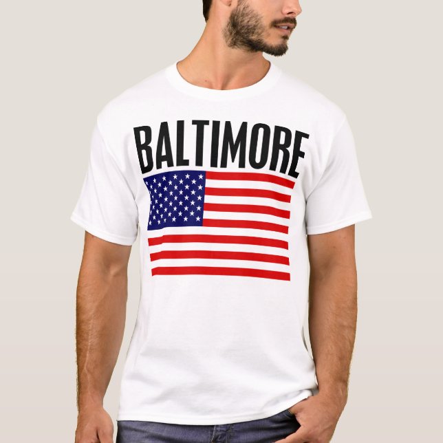 Baltimore Tee Shirt (Framsida)