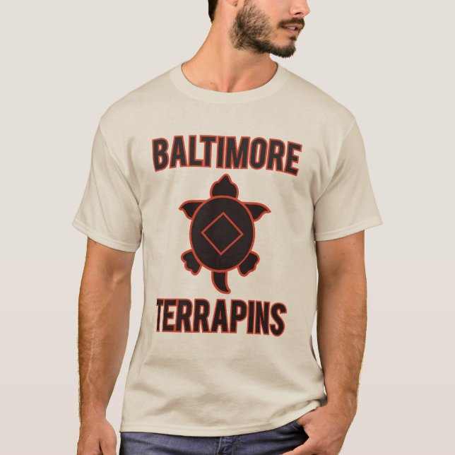 Baltimore Terrapins T-Shirt (Framsida)