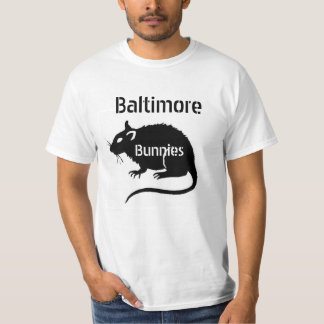 Baltimore TJALLER "kaniner", -- avtal med det! Tee