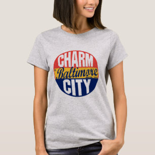 Baltimore vintageetikett t-shirt