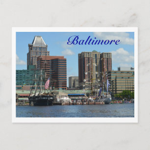 Baltimore Vykort