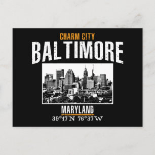 Baltimore Vykort