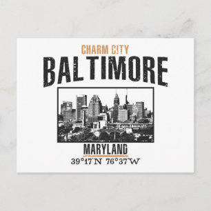 Baltimore Vykort