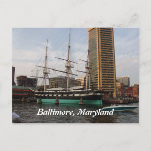 Baltimore, vykort för Maryland