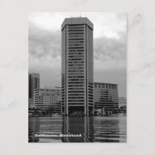 Baltimore World Trade Center-vykort Vykort