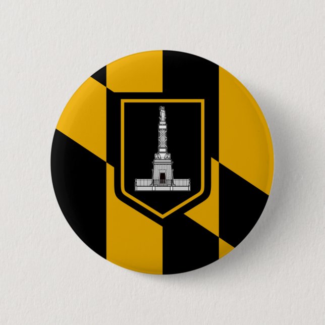 Baltimoreflagga Knapp (Framsida)