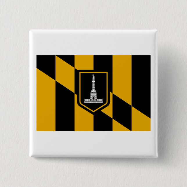 Baltimoreflagga Knapp (Framsida)