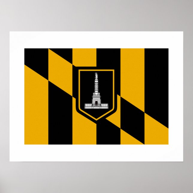 Baltimoreflagga Poster (Framsidan)