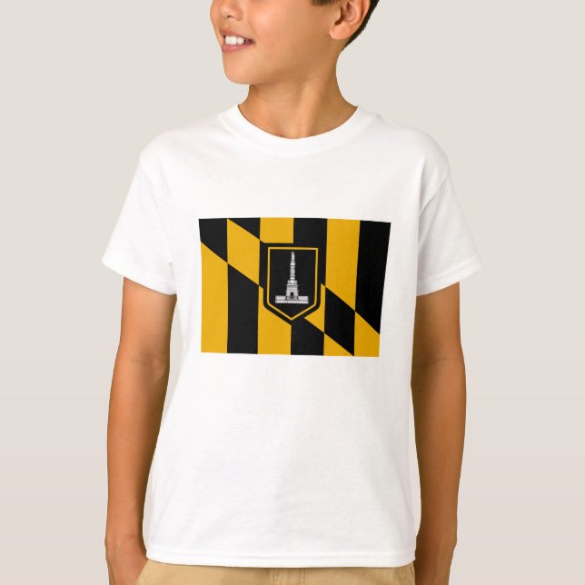 Baltimoreflagga Tee (Framsida)