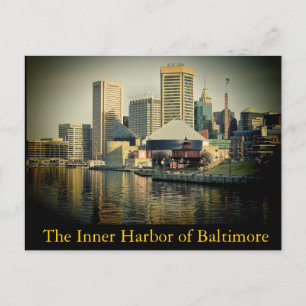 Baltimore's Inner Harbour Vykort