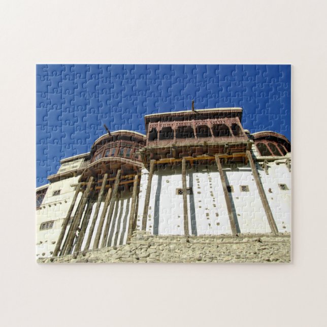 Baltit Fort, Hunza Valley, Pakistan/Puzzle UNESCO Pussel (Horisontell)