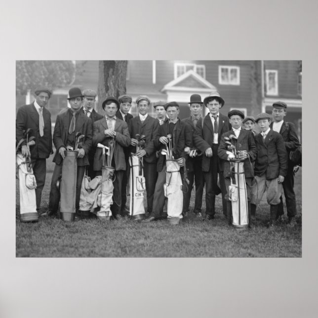 Baltusrol Golf Caddies: tidigt 1900-talet Poster (Framsidan)