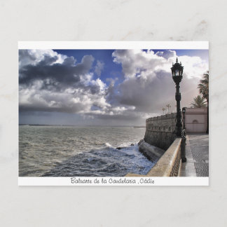 Baluarte de la Candelaria, Cádiz Vykort