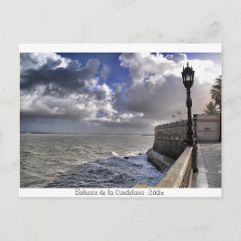 Baluarte de la Candelaria, Cádiz Vykort