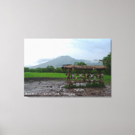 Baluran Mount Nationalpark Indonesien Resefoto Canvastryck
