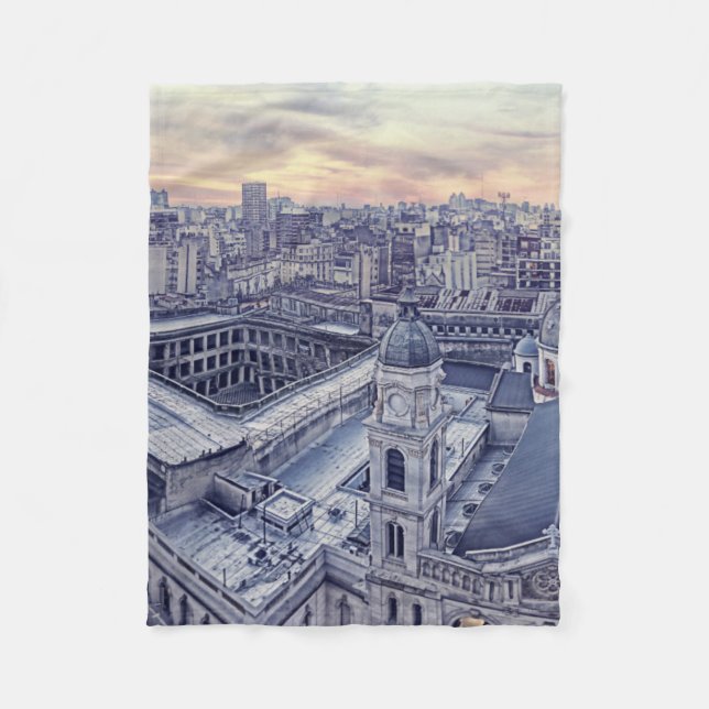 Balvaneta kyrka fleecefilt (Framsidan)