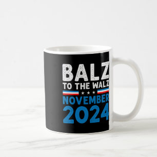 Balz till Walz Kamala Harris Tim Walz 2024 Kaffemugg