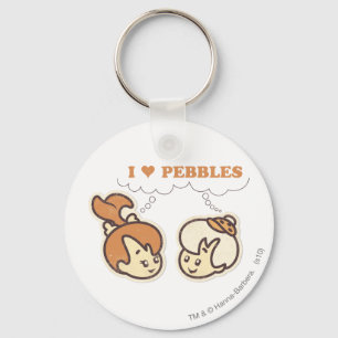 Bam Bam älskar PEBBLES™ Nyckelring