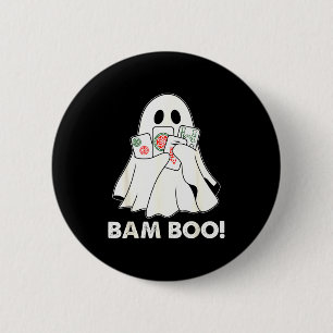 Bam Boo Halloween-spöke Mahjong Roligt Kostymspel Knapp