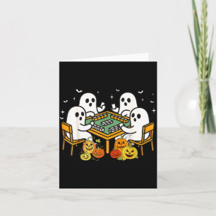 Bam Boo Halloween-spöke Mahjong Roligt Kostymspel Kort