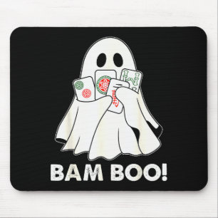 Bam Boo Halloween-spöke Mahjong Roligt Kostymspel Musmatta