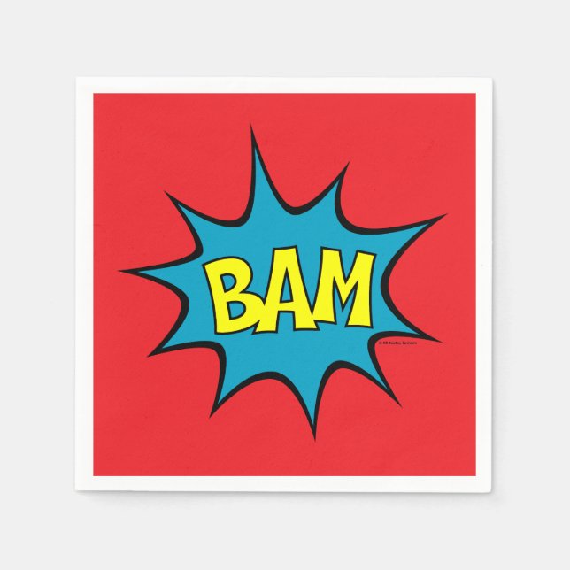 Bam! Pappersservett (Framsidan)