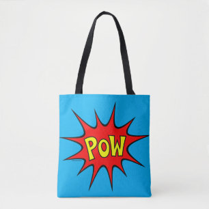Bam! Pow! Tecknad Bok Tygkasse