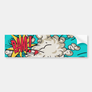 BAM! Wham Boom! Bildekal