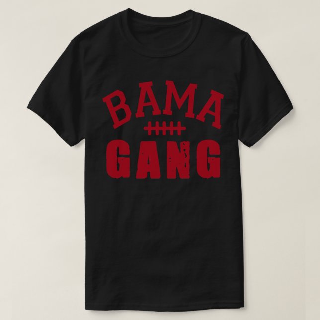 Bama Gang TShirt T Shirt (Design framsida)