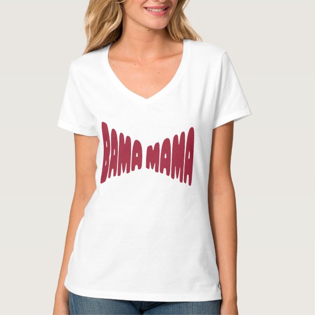 BAMA MAMA DENIM T-SHIRT (Framsida)