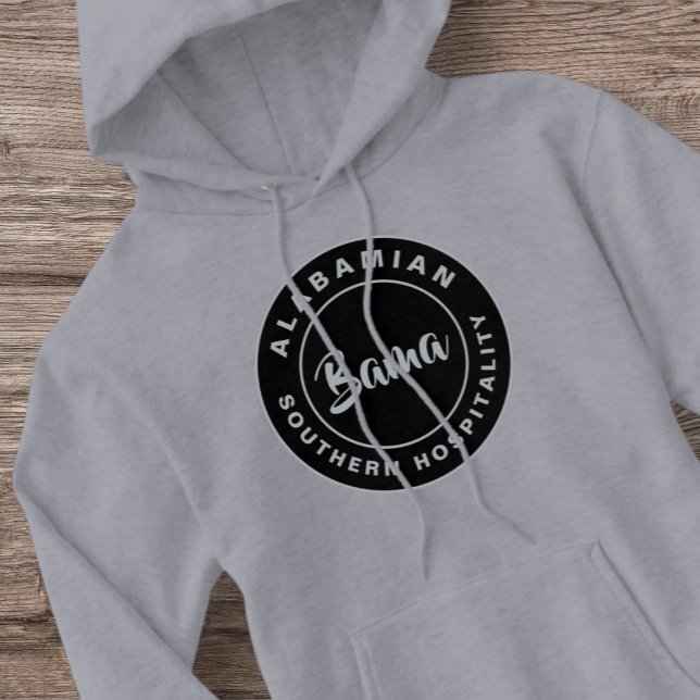 Bama Södra Passionerade Röda Lag Vintage Hoodie (Skapare uppladdad)