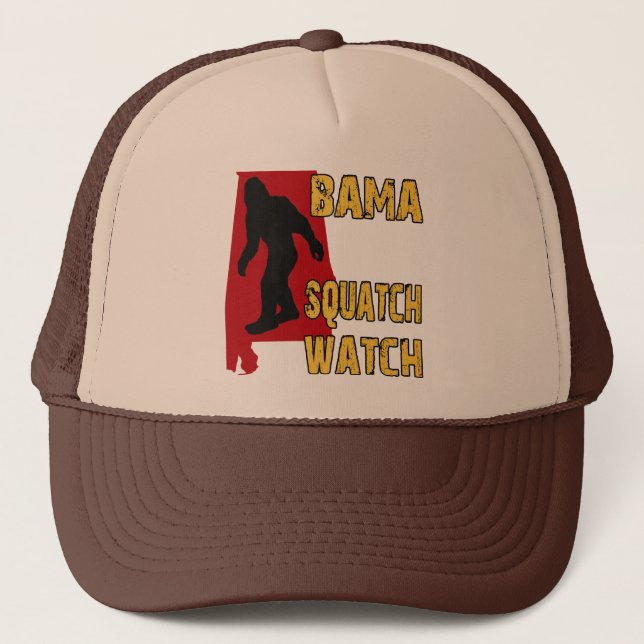 Bama Squatch klocka Truckerkeps (Framsida)