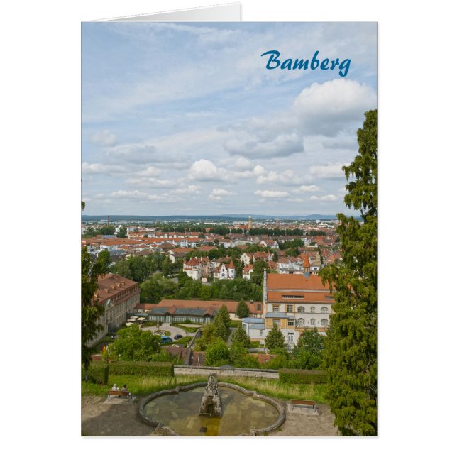 Bamberg Hälsningskort (Framsidan)