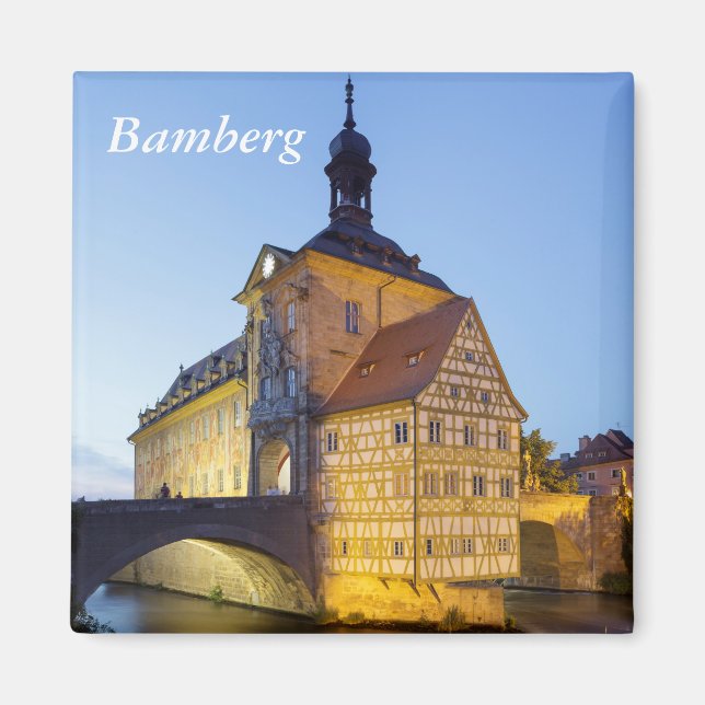 Bamberg kväll magnet (Framsidan)
