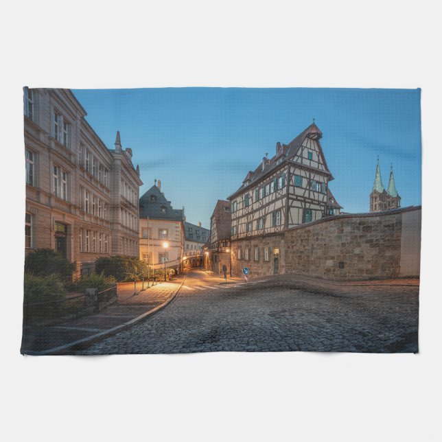 Bamberg Tyskland Kökshandduk (Horisontell)