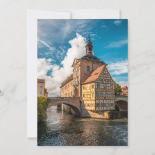 Bamberg Tyskland Kort