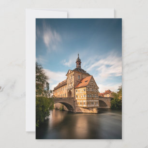 Bamberg Tyskland Kort