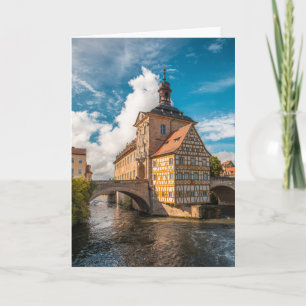 Bamberg Tyskland Kort