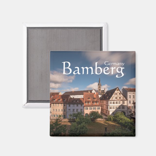 Bamberg Tyskland Magnet (Front/Back)