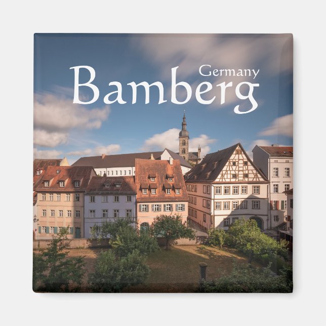 Bamberg Tyskland Magnet (Framsidan)