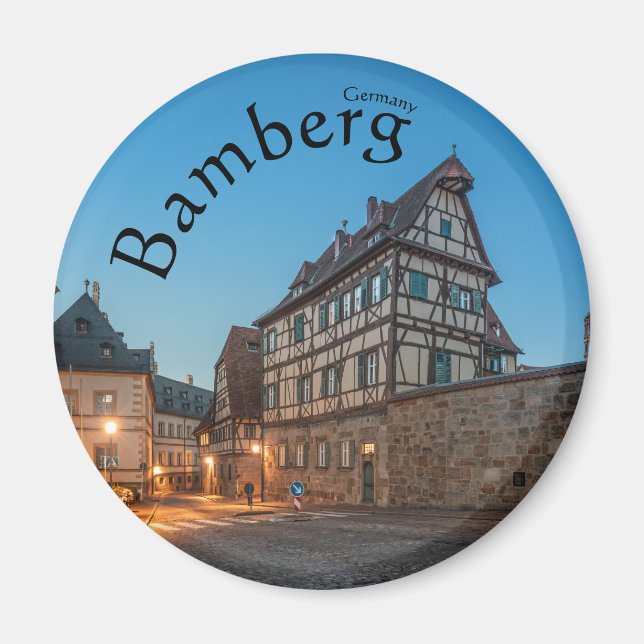 Bamberg Tyskland Magnet (Framsidan)