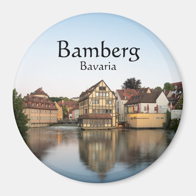 Bamberg Tyskland Magnet (Framsidan)