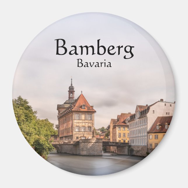 Bamberg Tyskland Magnet (Framsidan)
