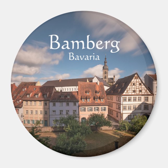 Bamberg Tyskland Magnet (Framsidan)