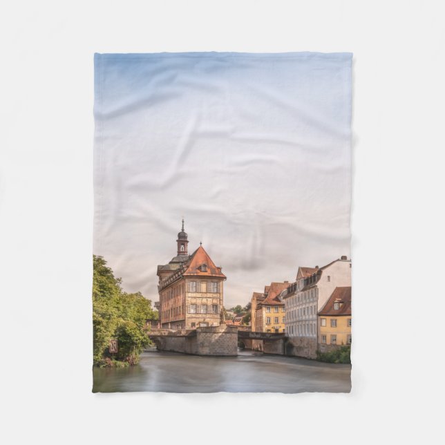 Bamberg Tyskland Photo Fleecefilt (Framsidan)