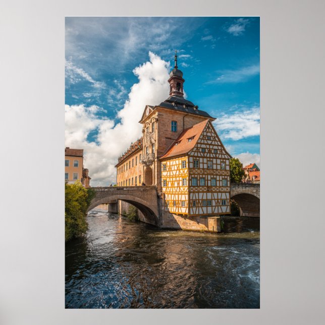 Bamberg Tyskland Poster (Framsidan)