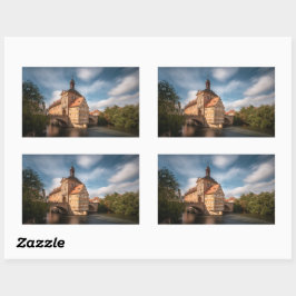 Bamberg Tyskland Rektangulärt Klistermärke