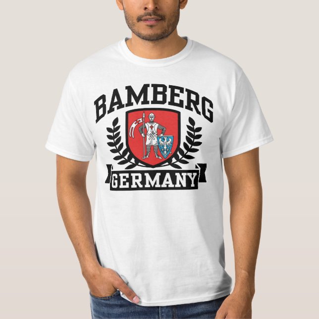 Bamberg Tyskland T-shirt (Framsida)