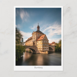 Bamberg Tyskland Vykort
