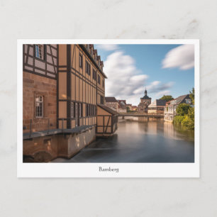 Bamberg Tyskland Vykort